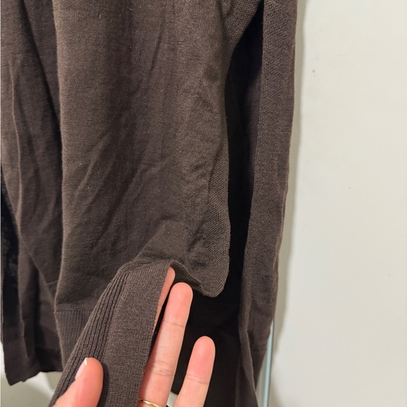 Brown V-Neck Dress - Picture 3 of 3